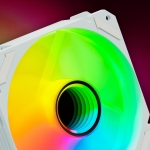 Sharkoon SHARK Mirror PWM 120mm RGB White Вентилатор