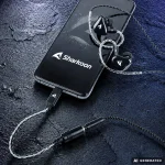 Sharkoon Stealthbite IEM Black Геймърски слушалки тапи с микрофон и USB-C DAC