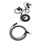 Sharkoon Stealthbite IEM Black Геймърски слушалки тапи с микрофон и USB-C DAC