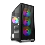 Sharkoon VK4 Rainbow Black Компютърна кутия