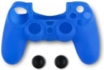 Spartan Gear Silicon Skin Cover Blue & Thumbs Геймърски аксесоар за контролер за PlayStation 4