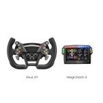 Simagic Zeus GT + MagicDash 4 300 мм GT Волан за сим рейсинг с дисплей