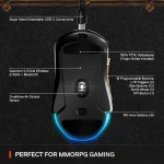 SteelSeries Aerox 9 World of Warcraft Edition Безжична геймърска оптична мишка