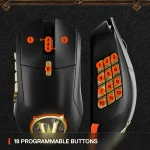 SteelSeries Aerox 9 World of Warcraft Edition Безжична геймърска оптична мишка