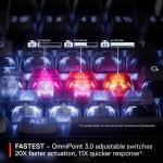 SteelSeries Apex Pro Gen 3 US Layout Black Геймърска механична клавиатура с OmniPoint 3.0 регулируеми суичове
