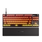 SteelSeries Apex Pro TKL Gen 3 Steel Limited Edition US Layout Геймърска Hall Effect клавиатура с SteelSeries OmniPoint 3.0 Control магнитни суичове