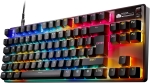SteelSeries Apex Pro TKL Gen 3 UK Layout White Геймърска механична клавиатура с OmniPoint 3.0 регулируеми суичове