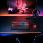 SteelSeries Apex Pro TKL Gen 3 US Layout Black Геймърска механична клавиатура с OmniPoint 3.0 регулируеми суичове