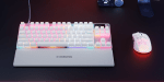 SteelSeries Apex Pro TKL Gen 3 US Layout Black Геймърска механична клавиатура с OmniPoint 3.0 регулируеми суичове