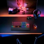 SteelSeries Apex Pro TKL Wireless Gen 3 US Layout Black Безжична геймърска механична клавиатура с OmniPoint 3.0 регулируеми суичове