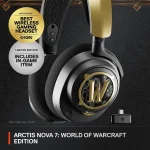 SteelSeries Arctis Nova 7 World of Warcraft Edition Безжични геймърски слушалки с микрофон