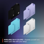 SteelSeries QcK - Large Aqua Геймърски пад за мишка