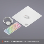 SteelSeries QcK - Large White Геймърски пад за мишка