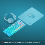 SteelSeries QcK - Medium Aqua Геймърски пад за мишка