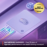 SteelSeries QcK - Medium Lavender Геймърски пад за мишка