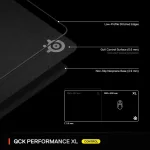 SteelSeries QcK Performance XL Control Геймърски пад за клавиатура и мишка