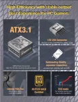 Super Flower LEADEX III Gold UP 750W, 80 Plus Gold, Модулно, PCIe 5.1, ATX 3.1 Захранване за компютър