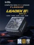 Super Flower LEADEX III Gold UP 750W, 80 Plus Gold, Модулно, PCIe 5.1, ATX 3.1 Захранване за компютър
