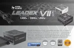 Super Flower LEADEX VII Platinum PRO 850W, 80 Plus Platinum, Модулно, PCIe 5.1, ATX 3.1 Захранване за компютър