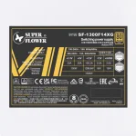 Super Flower LEADEX VII XG 1300W, 80 Plus Gold, Модулно, PCIe 5.1, ATX 3.1 Захранване за компютър