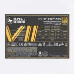 Super Flower LEADEX VII XG 850W, 80 Plus Gold, Изцяло модулно, PCIe 5.1, ATX 3.1 Захранване за компютър