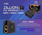 Super Flower Zillion FG Gold 1250W, 80 Plus Gold, Модулно, PCIe 5.1, ATX 3.1 Захранване за компютър