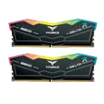 Team Group T-FORCE DELTA RGB Black 32GB (2x16), DDR5, 6000 MHz, CL38, Intel XMP / AMD EXPO Рам памет