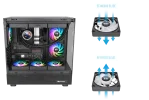 Thermaltake CT120 EX 120mm ARGB White Reverse Комплект вентилатори (3 броя)