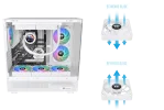 Thermaltake CT120 EX 120mm ARGB White Reverse Комплект вентилатори (3 броя)