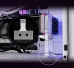 Thermaltake Graphics Card Holder Transparent Магнитна регулируема стойка за видеокарта