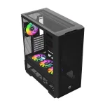 Thermaltake S380 TG ARGB Black Компютърна кутия