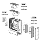 Thermaltake S380 TG ARGB Black Компютърна кутия