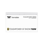 Thermaltake Toughpower GT Snow 750W, 80 Plus Gold, Модулно, PCIe 5.1, ATX 3.1 Захранване за компютър