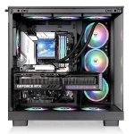 Thermaltake View 380 XL TG ARGB Snow Компютърна кутия