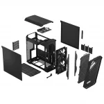 Fractal Design Torrent Compact Black Solid Компютърна кутия
