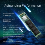 Transcend 115S 250GB M.2 2280 PCIe 3.0 NVMe SSD Диск