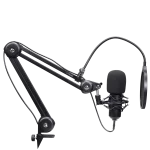 Trust GXT 270 Emita II+ Микрофон за стрийминг и гейминг с рамо