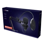 Trust GXT 270 Emita II+ Микрофон за стрийминг и гейминг с рамо