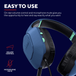 TRUST GXT 415 Zirox Blue Геймърски слушалки с микрофон