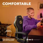 Trust GXT 703BM Revvo Batman Детски геймърски стол