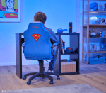 TRUST GXT 703SM Revvo Kids Superman Edition Ергономичен геймърски стол