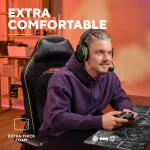 Trust GXT 721BM Ruya Pro Batman Ергономичен геймърски стол