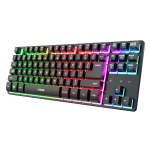 Trust GXT 831 Thado TKL Wireless Black Безжична геймърска мембранна клавиатура