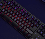 Trust GXT 831 Thado TKL Wireless Black Безжична геймърска мембранна клавиатура
