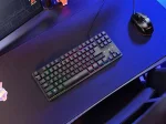 Trust GXT833 Thado White TKL Геймърска мембранна клавиатура