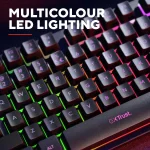 Trust GXT833 Thado White TKL Геймърска мембранна клавиатура