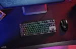 Trust GXT 864 Cada TKL Геймърска механична клавиатура с Huano Brown суичове