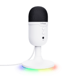 Trust GXT234W Yunix White USB Настолен геймърски микрофон