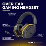 Trust GXT492BM Carus Batman Геймърски слушалки с микрофон