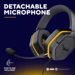 Trust GXT492BM Carus Batman Геймърски слушалки с микрофон